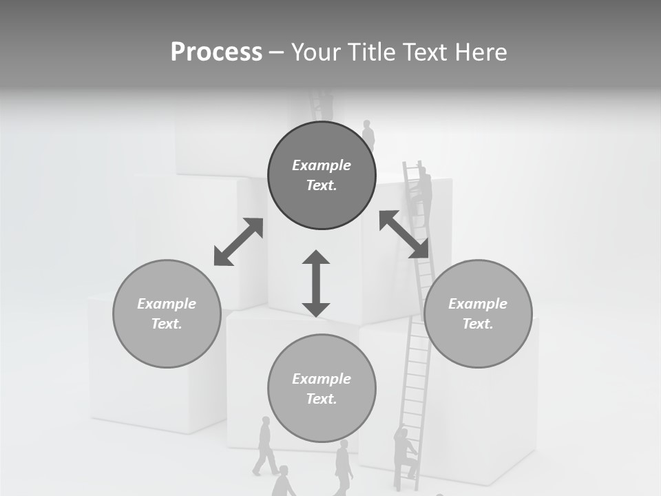 Career Support Way PowerPoint Template