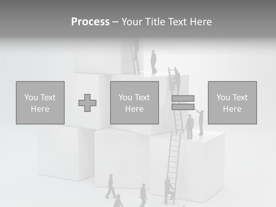 Career Support Way PowerPoint Template