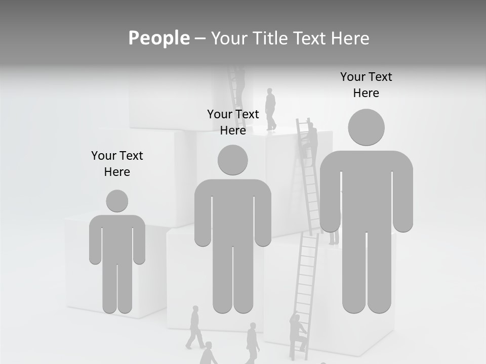 Career Support Way PowerPoint Template