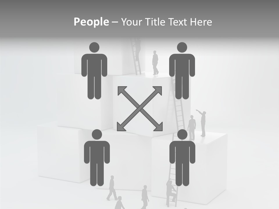 Career Support Way PowerPoint Template