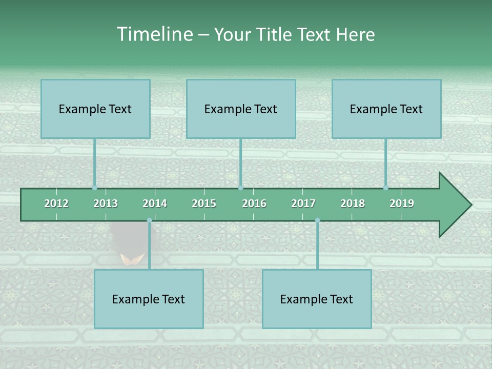 Worshiping  Devout PowerPoint Template