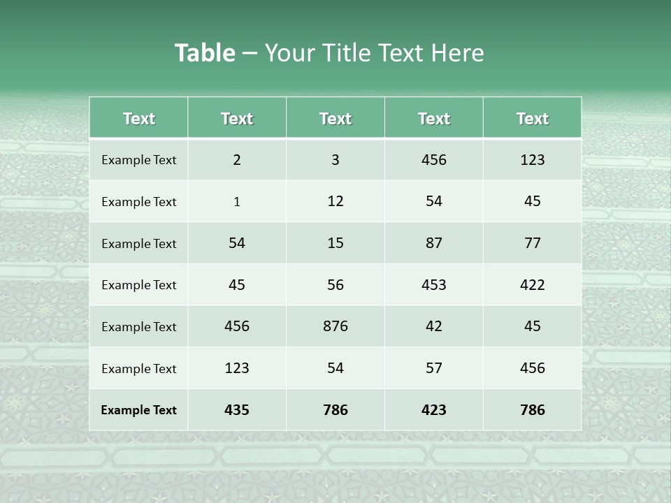 Worshiping  Devout PowerPoint Template