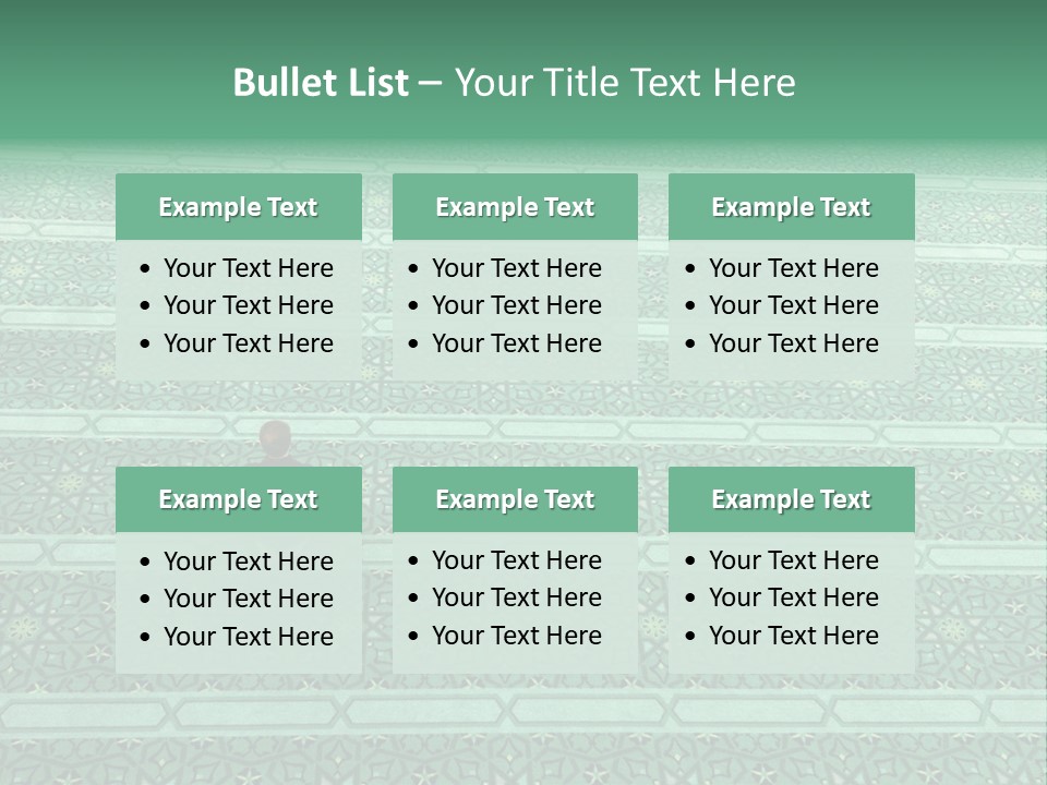 Worshiping  Devout PowerPoint Template