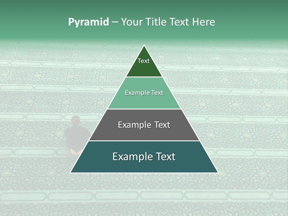 Worshiping  Devout PowerPoint Template