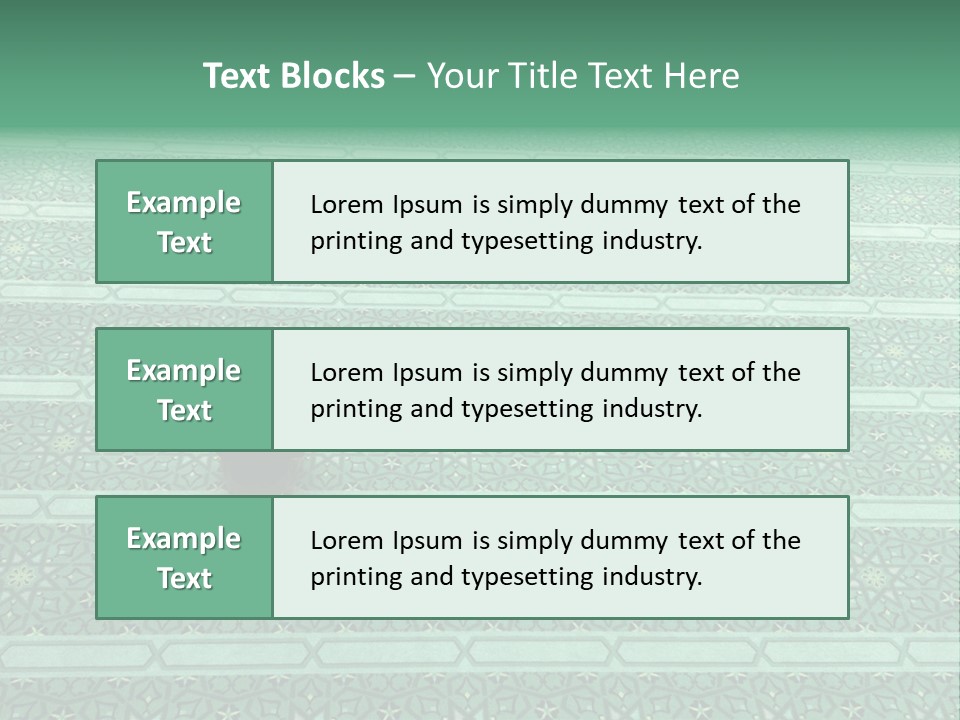 Worshiping  Devout PowerPoint Template