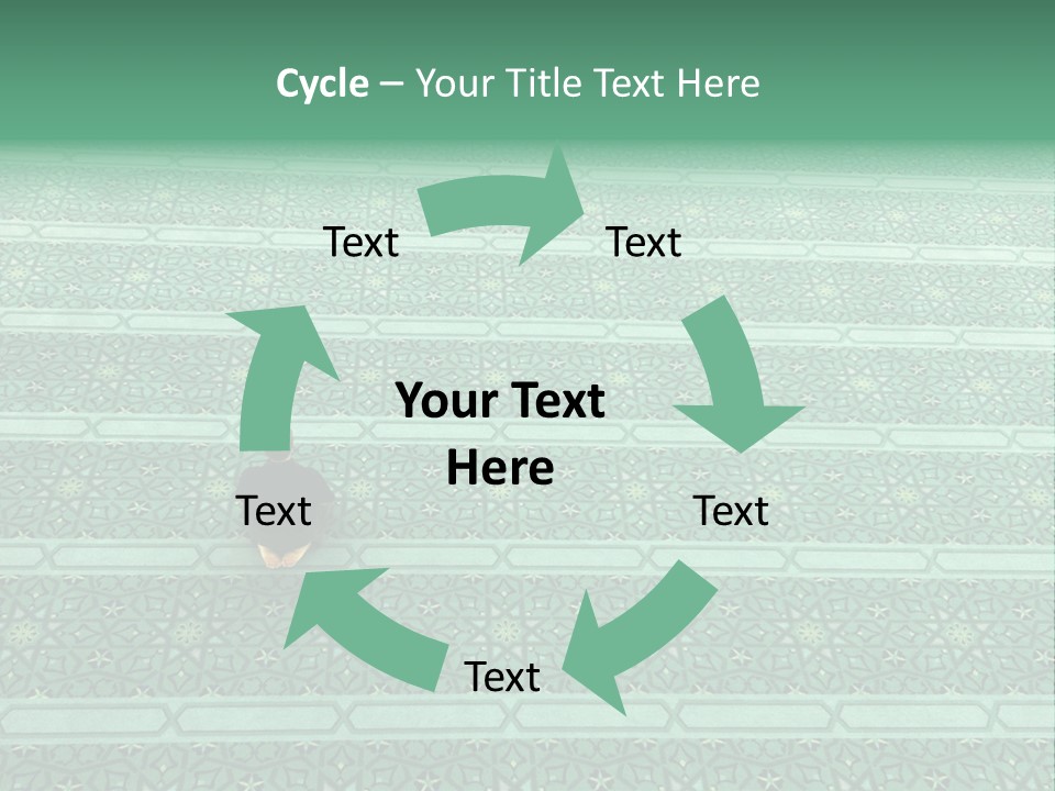 Worshiping  Devout PowerPoint Template