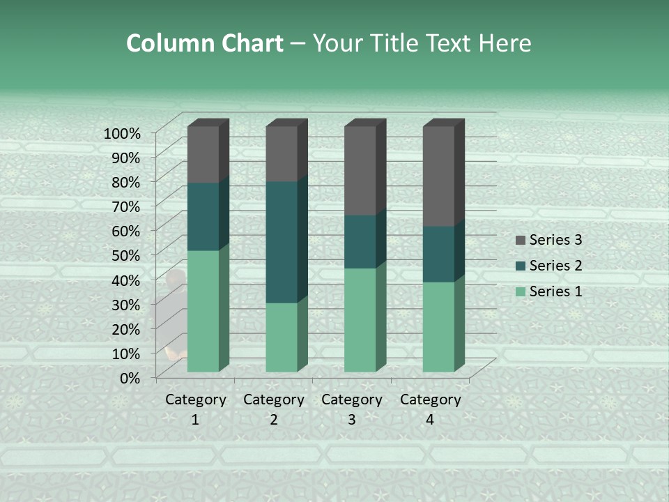 Worshiping  Devout PowerPoint Template