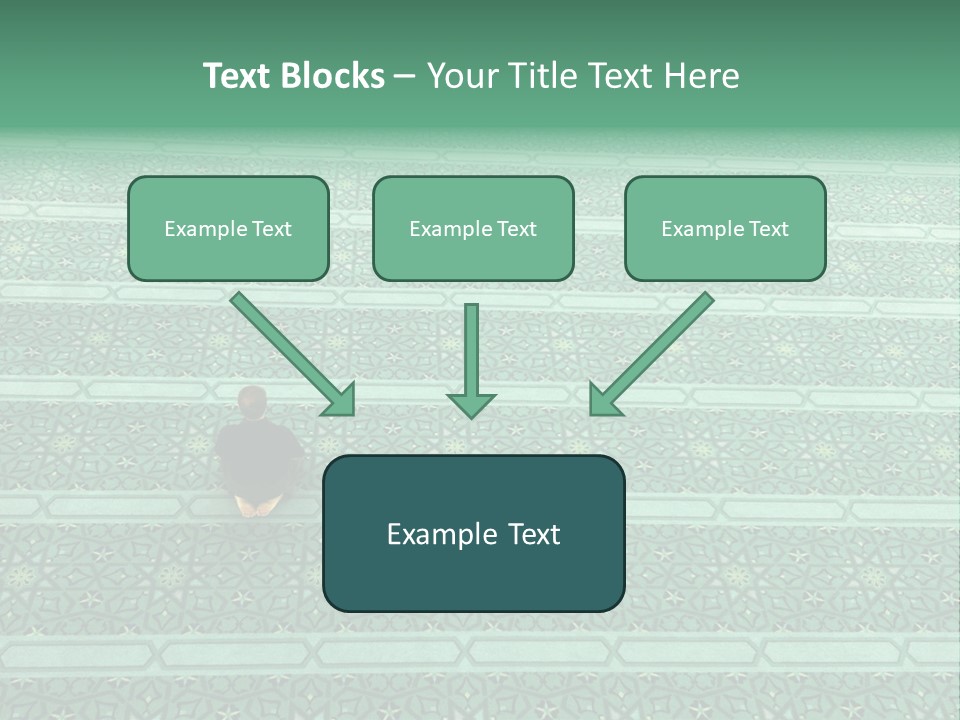 Worshiping  Devout PowerPoint Template