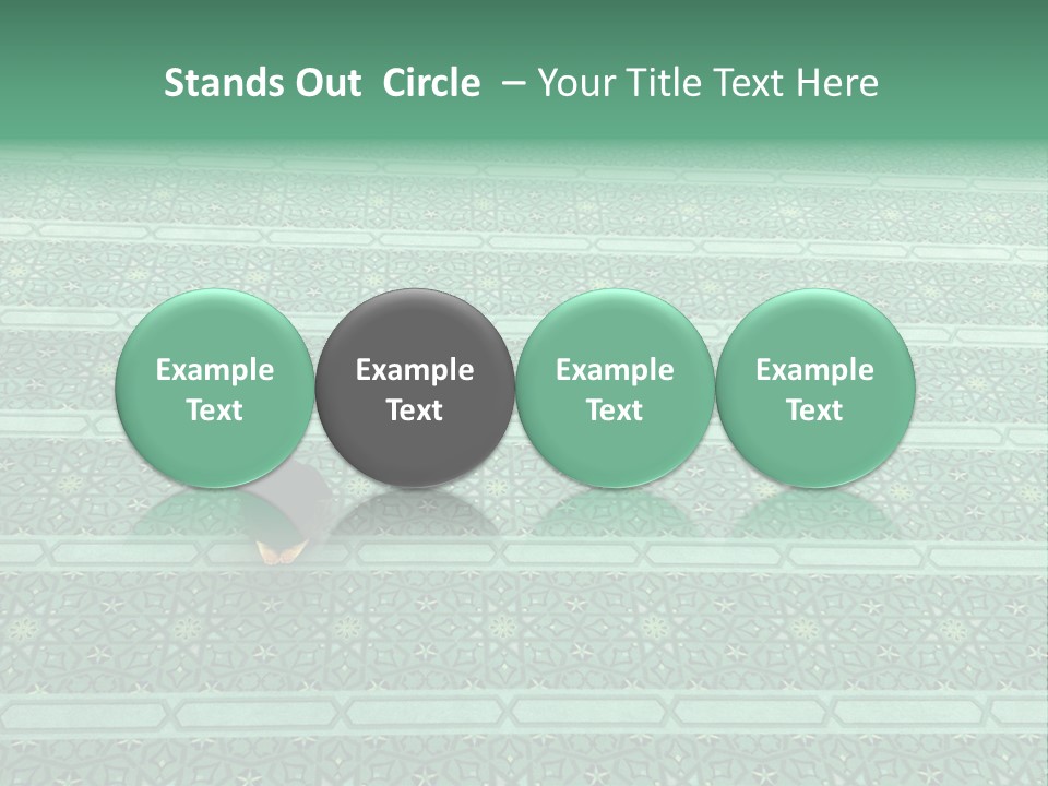 Worshiping  Devout PowerPoint Template