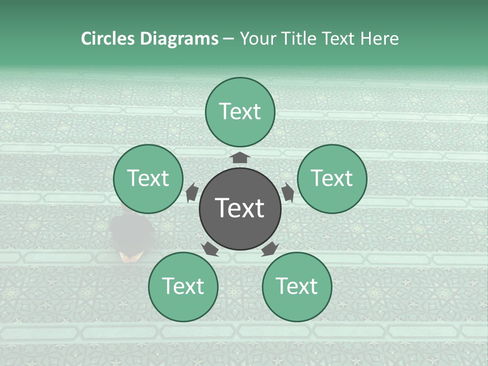 Worshiping  Devout PowerPoint Template