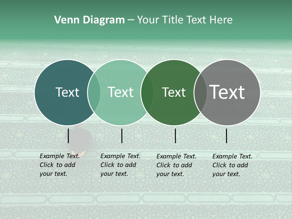 Worshiping  Devout PowerPoint Template