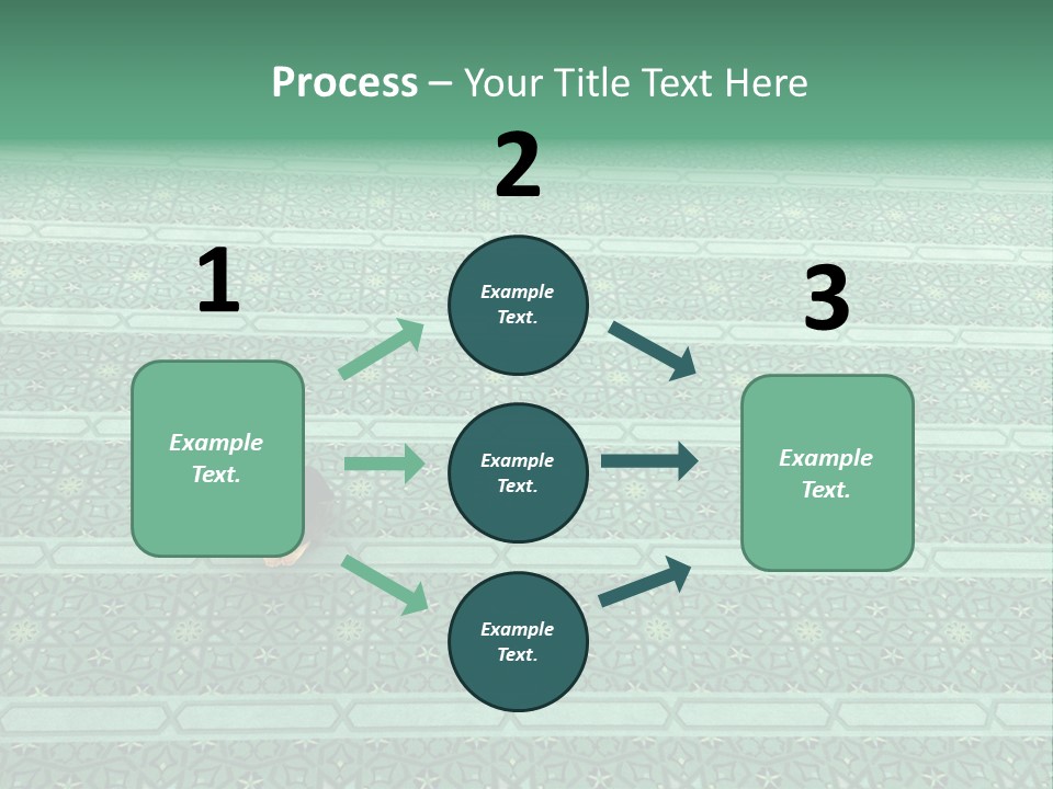 Worshiping  Devout PowerPoint Template