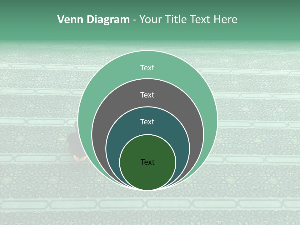 Worshiping  Devout PowerPoint Template