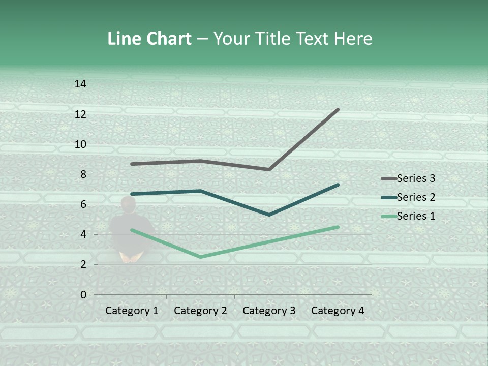 Worshiping  Devout PowerPoint Template