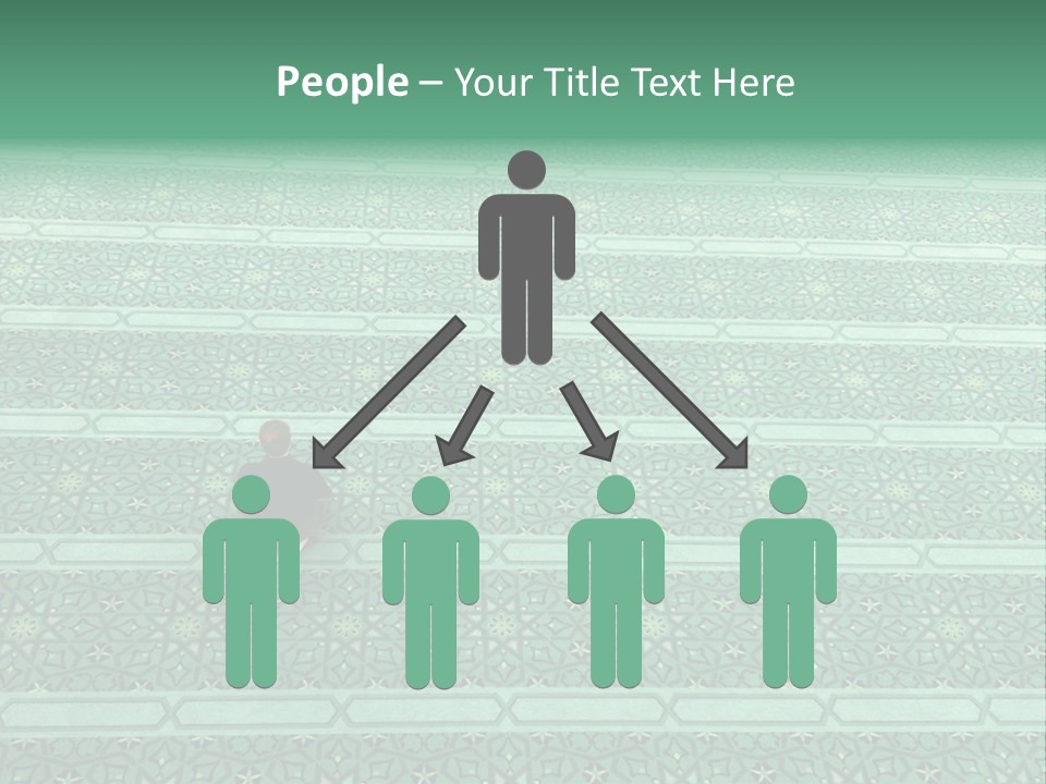 Worshiping  Devout PowerPoint Template