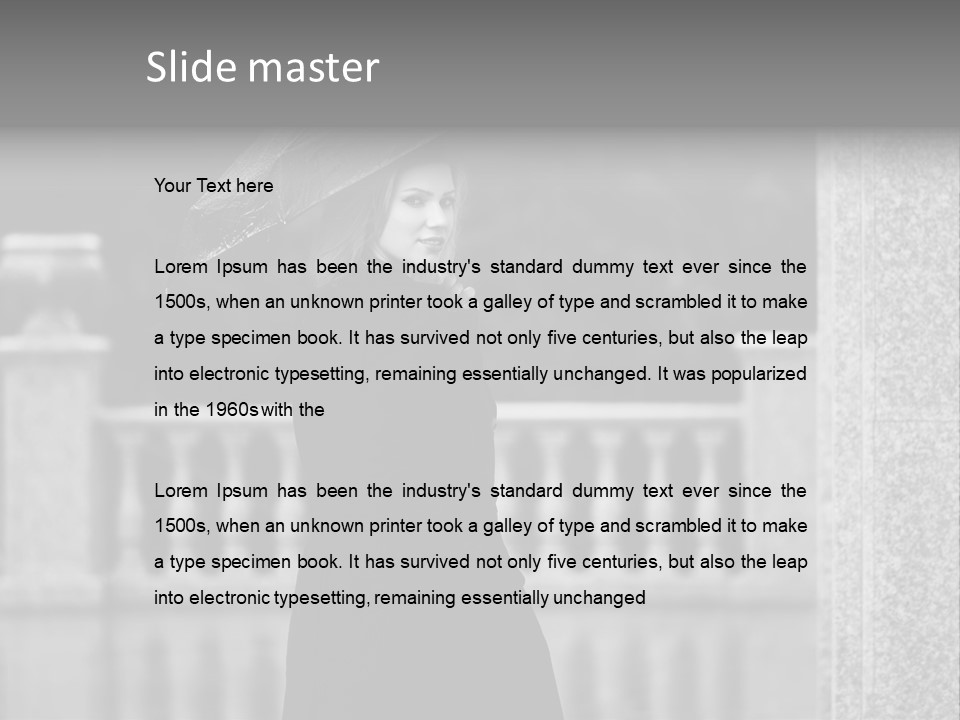 Background Day Scene PowerPoint Template