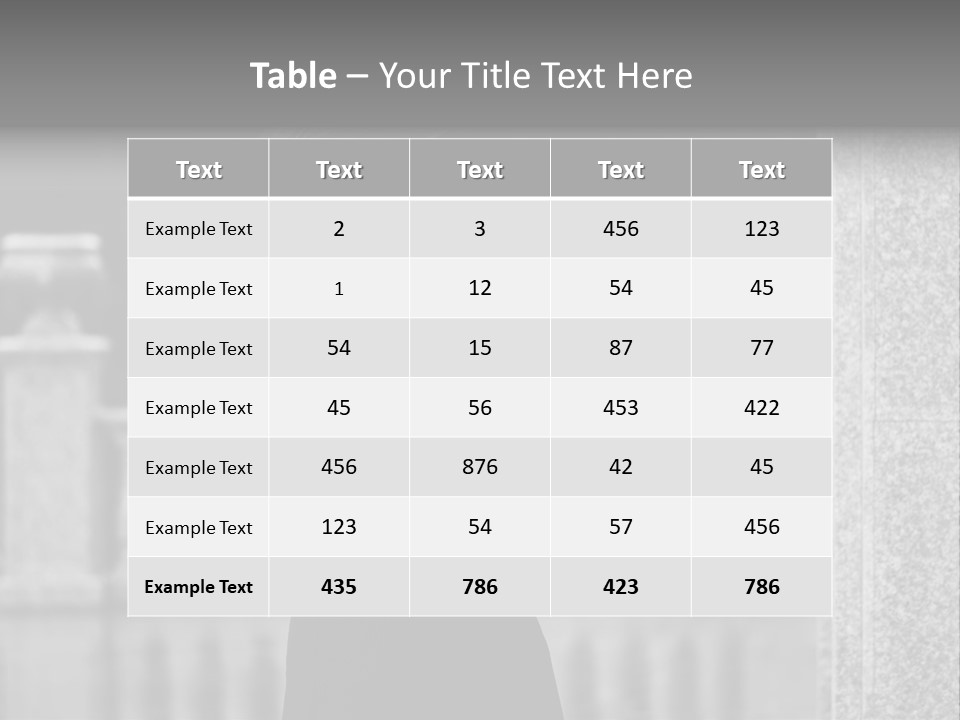 Background Day Scene PowerPoint Template