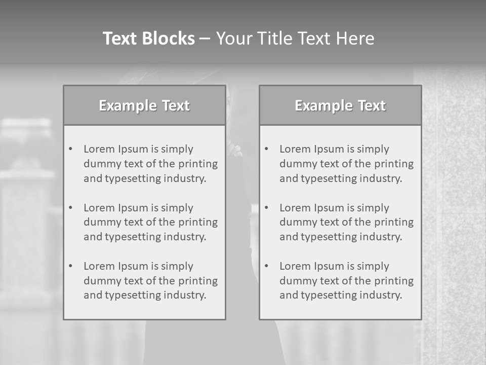 Background Day Scene PowerPoint Template
