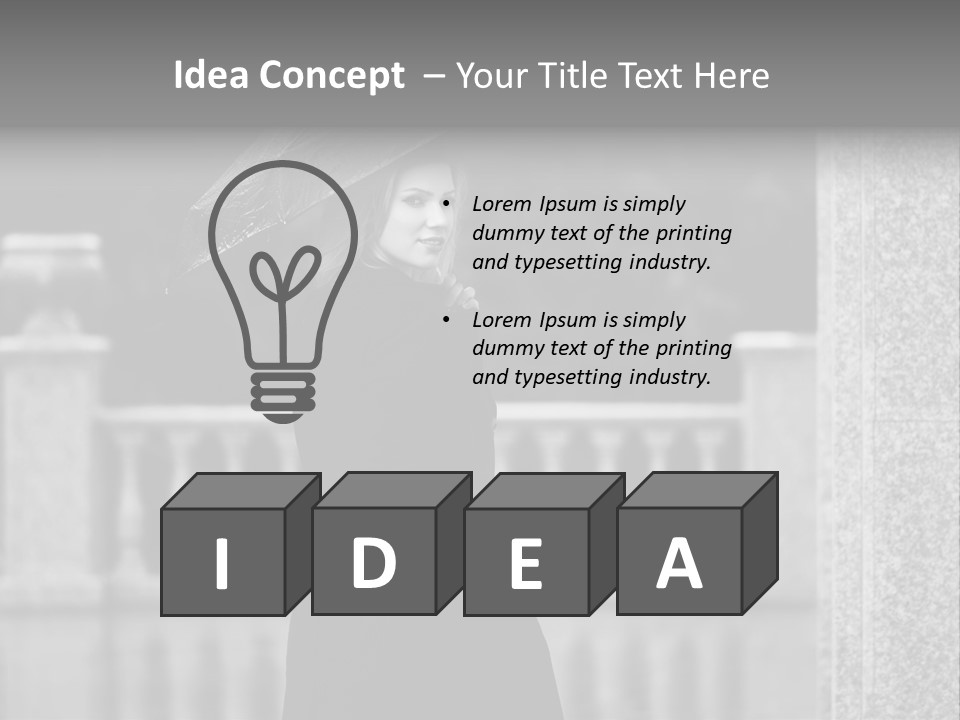 Background Day Scene PowerPoint Template