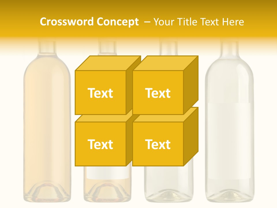 Rose Blank Purity PowerPoint Template