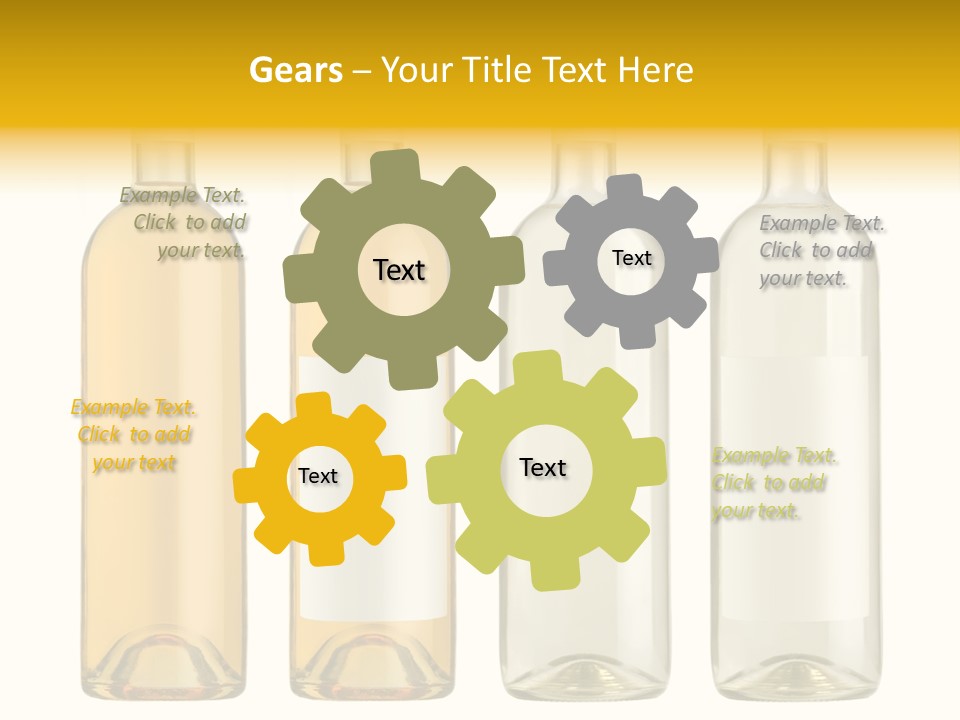 Rose Blank Purity PowerPoint Template