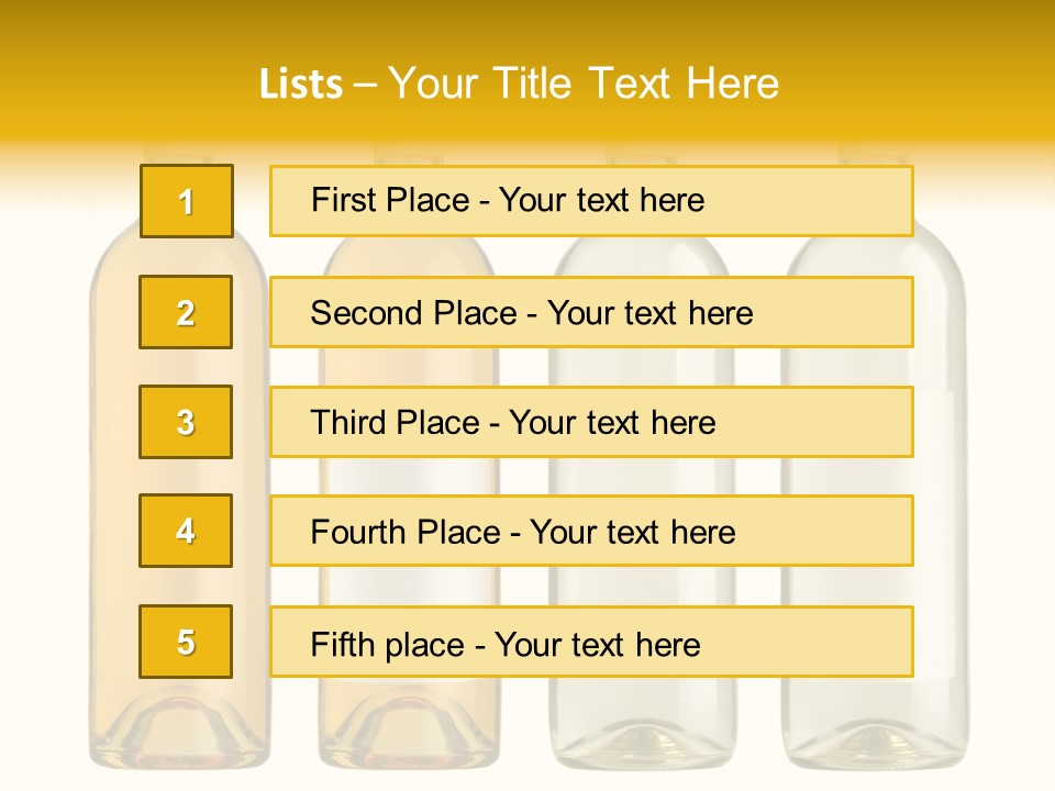 Rose Blank Purity PowerPoint Template