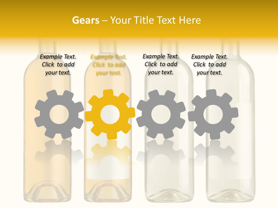 Rose Blank Purity PowerPoint Template