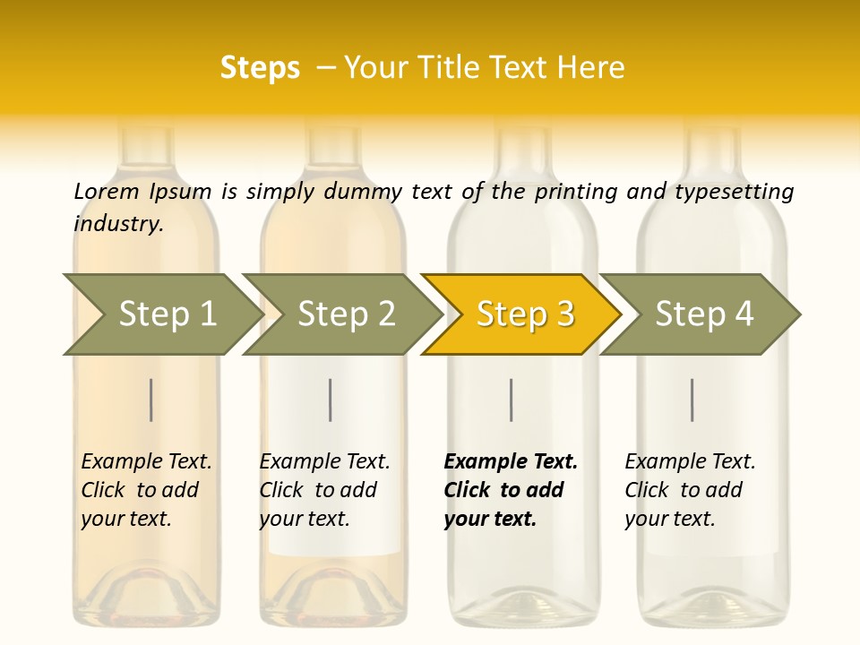 Rose Blank Purity PowerPoint Template