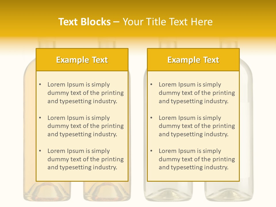 Rose Blank Purity PowerPoint Template