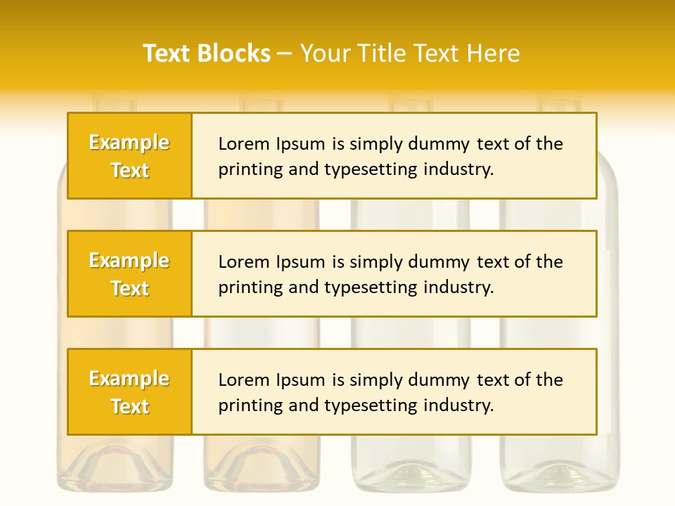 Rose Blank Purity PowerPoint Template