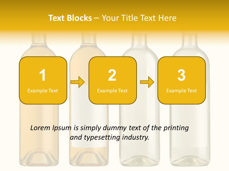 Rose Blank Purity PowerPoint Template