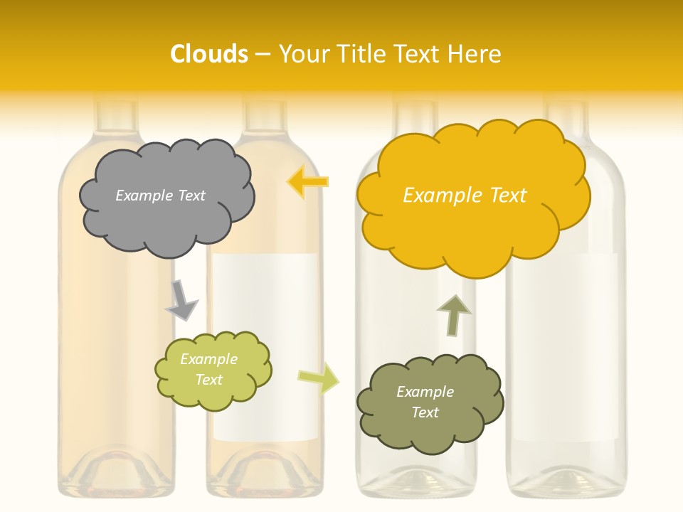 Rose Blank Purity PowerPoint Template