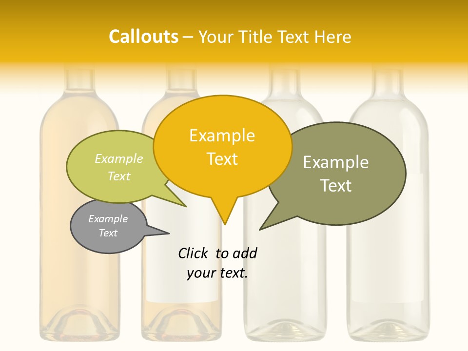 Rose Blank Purity PowerPoint Template