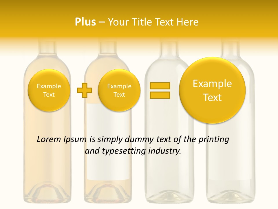 Rose Blank Purity PowerPoint Template