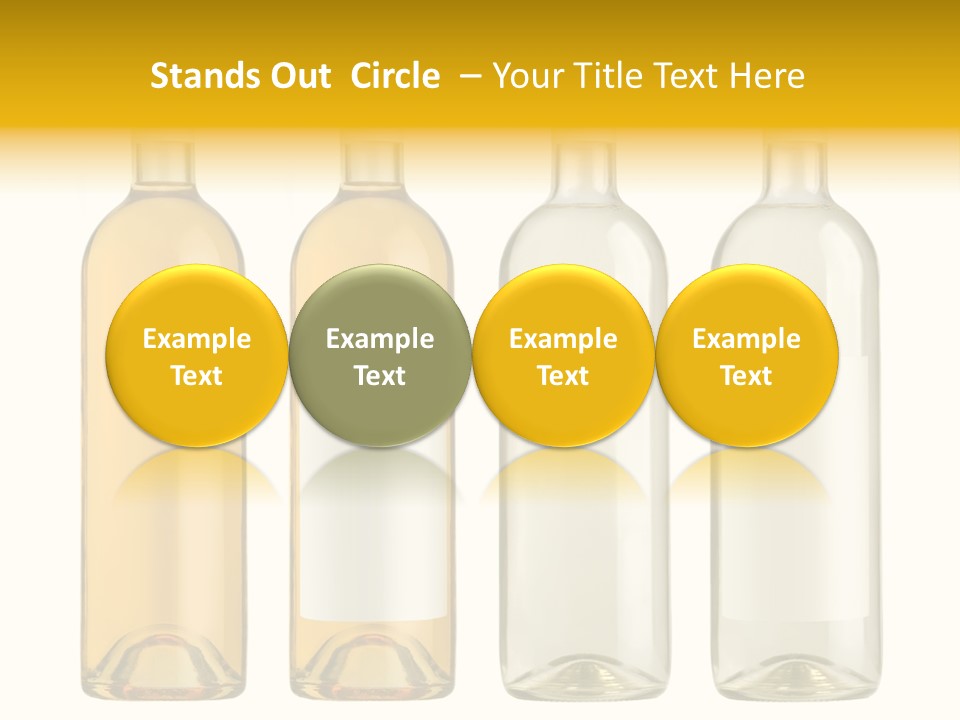 Rose Blank Purity PowerPoint Template