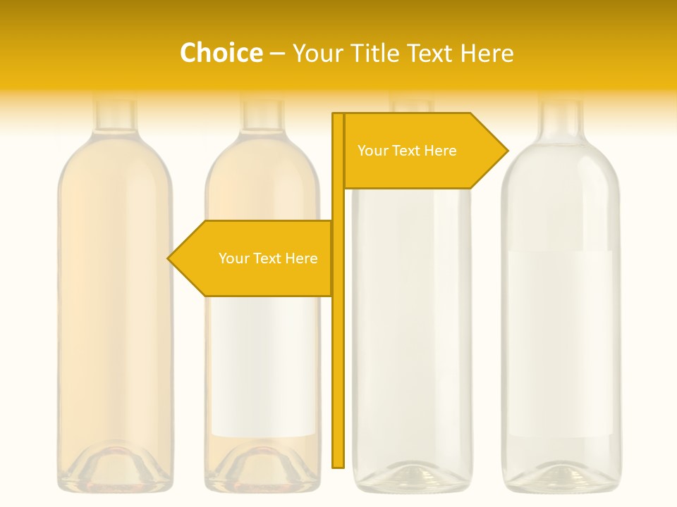 Rose Blank Purity PowerPoint Template