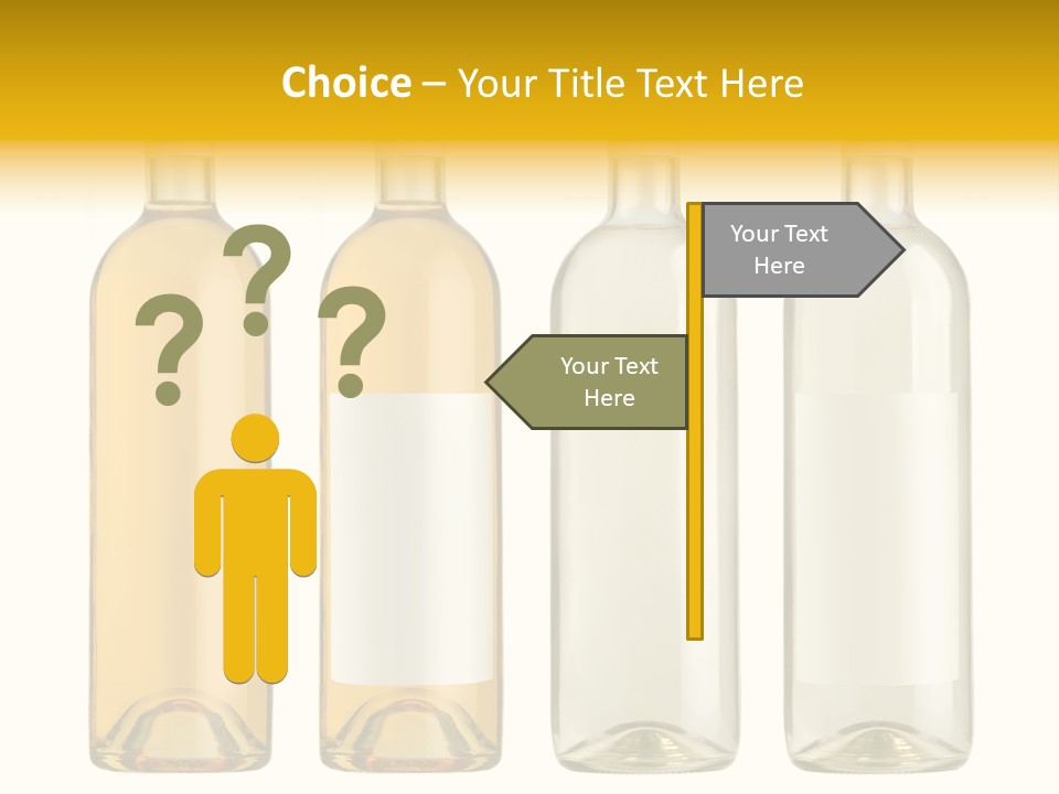 Rose Blank Purity PowerPoint Template