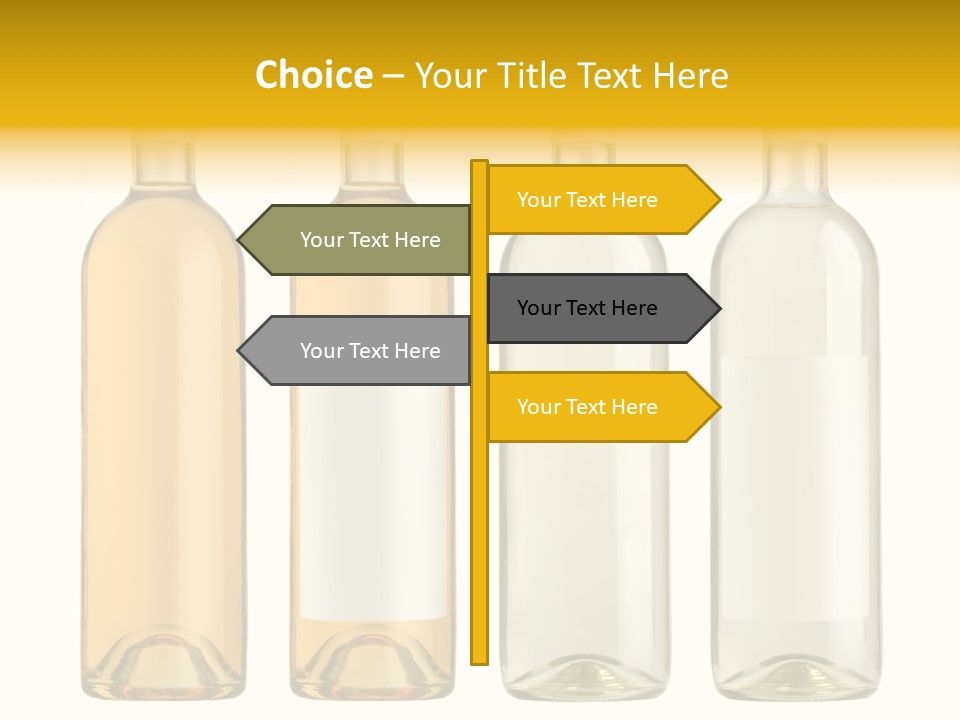 Rose Blank Purity PowerPoint Template