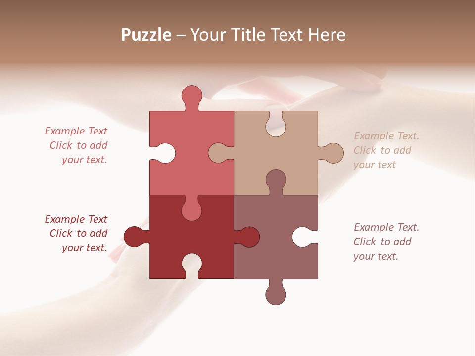 Health Pink Isolated PowerPoint Template