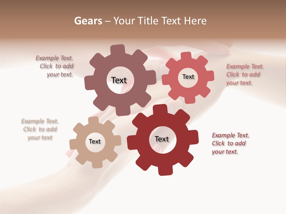 Health Pink Isolated PowerPoint Template