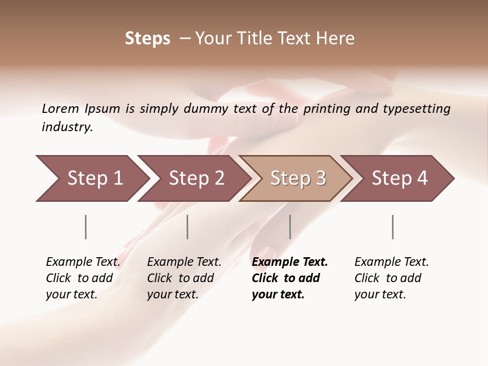 Health Pink Isolated PowerPoint Template