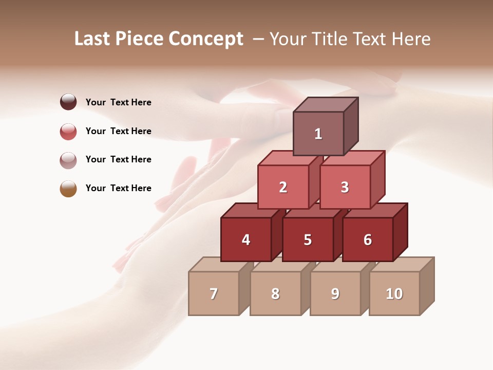 Health Pink Isolated PowerPoint Template