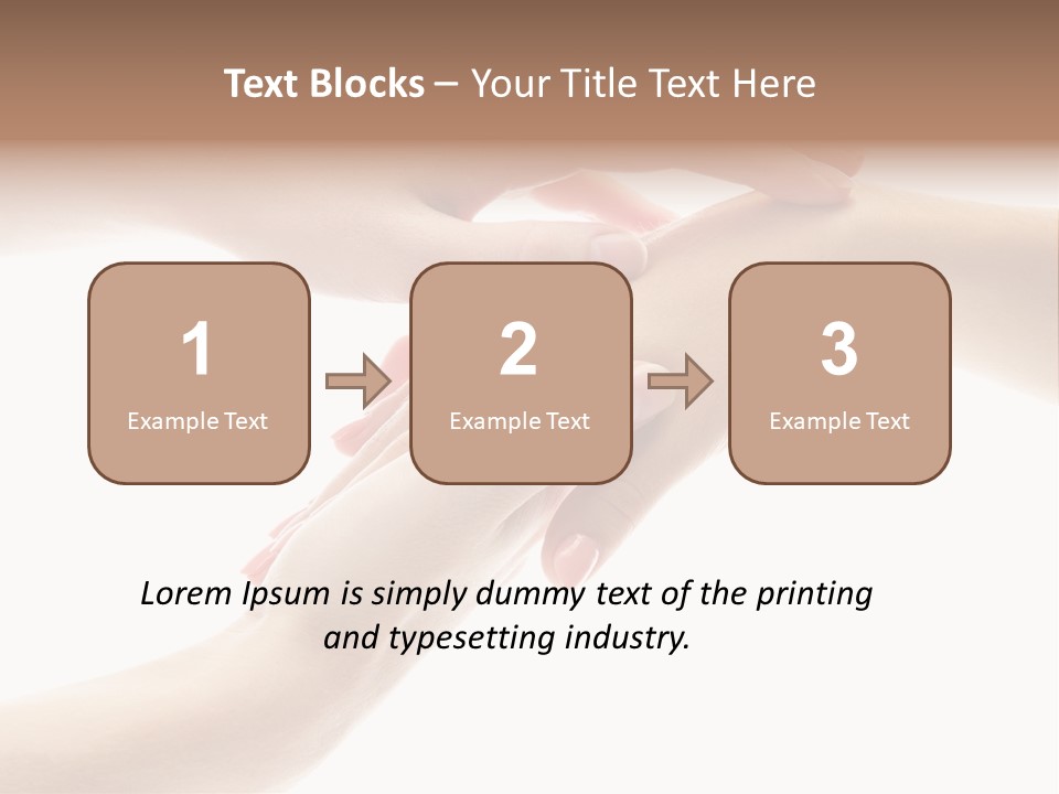 Health Pink Isolated PowerPoint Template