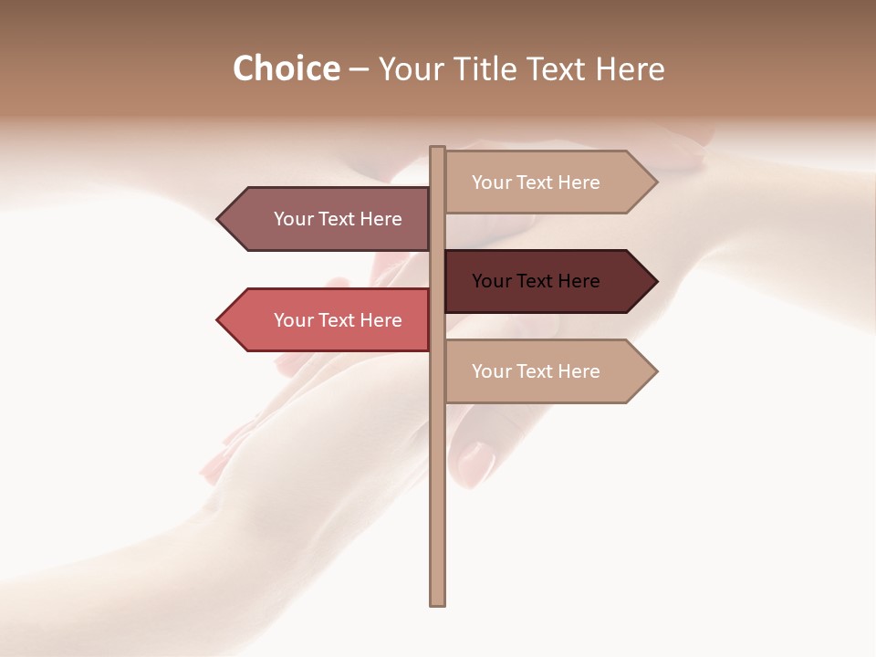 Health Pink Isolated PowerPoint Template