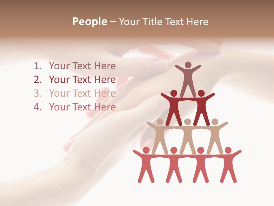 Health Pink Isolated PowerPoint Template