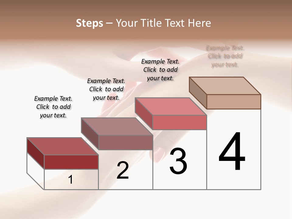 Health Pink Isolated PowerPoint Template