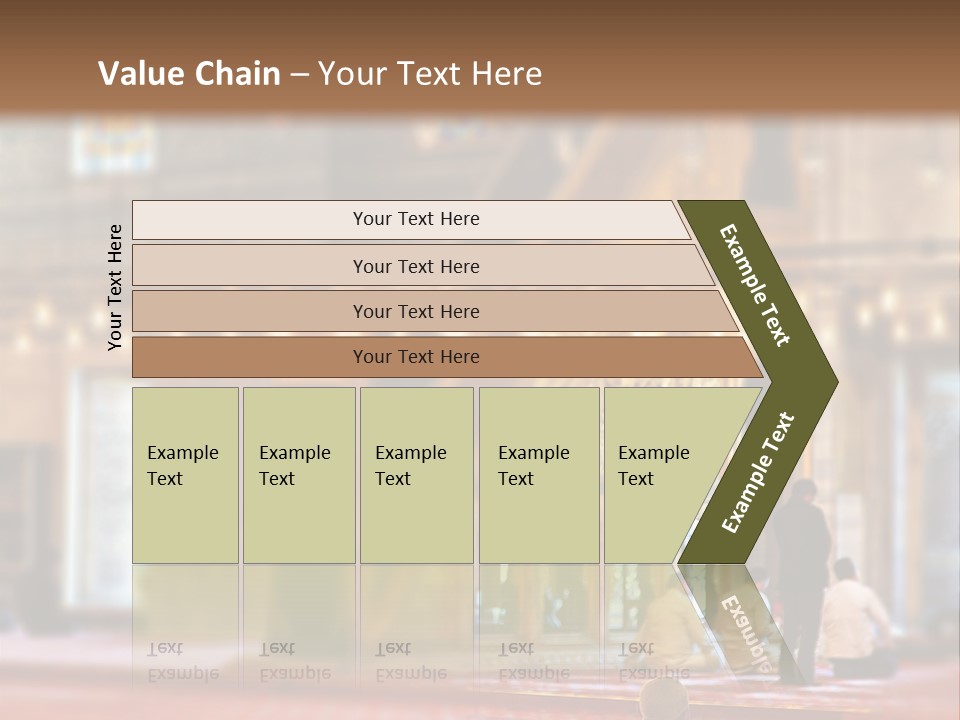 Mecca People Mosque PowerPoint Template