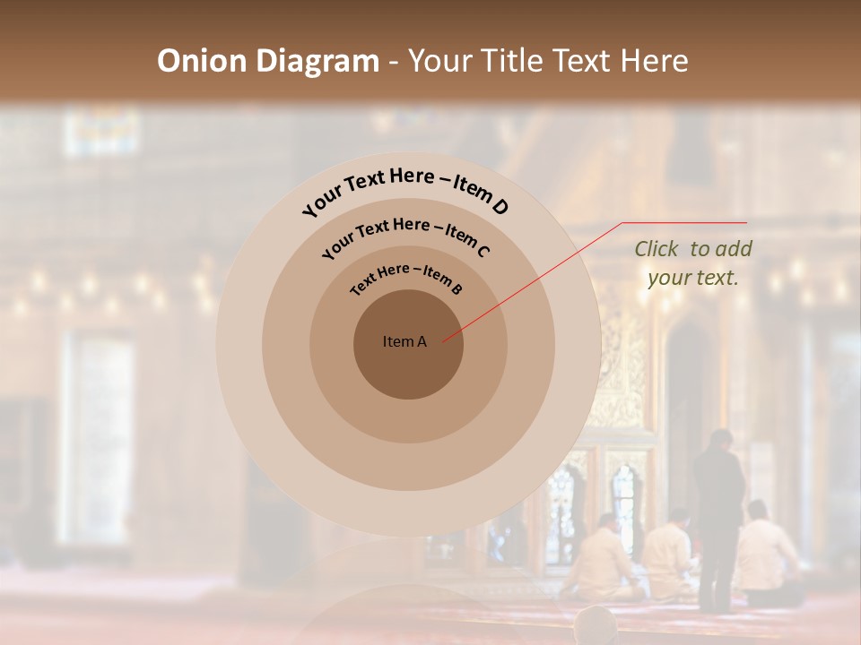 Mecca People Mosque PowerPoint Template