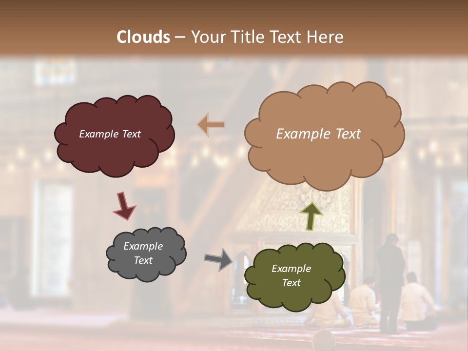 Mecca People Mosque PowerPoint Template