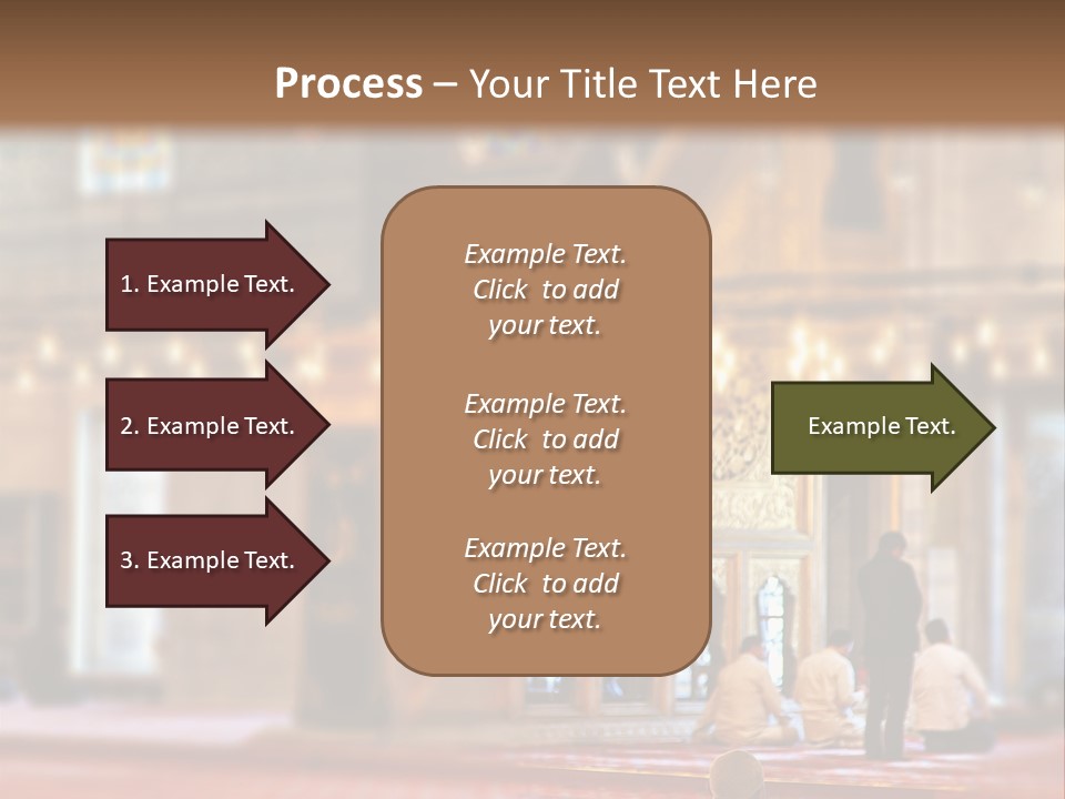 Mecca People Mosque PowerPoint Template